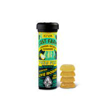 Lost Farms | Yuzu Fizz 10MG Gummies | Sour Dream Rosin